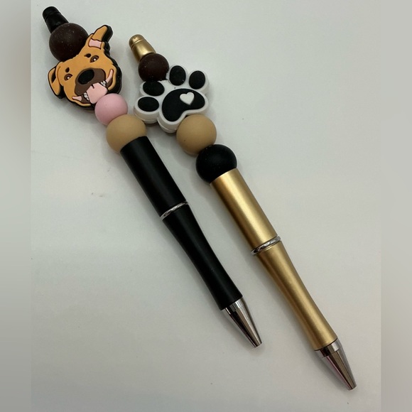 Handmade Other - HANDMADE DOG LOVERS SET OF 2 PIT BULL STAFFORDSHIRE TERRIER AND PAW PENS